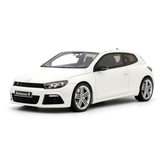 VW Scirocco III R 1:18 Modellauto Miniatur 1/18 Candyweiß Weiß White OT1090 2008