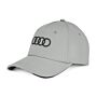 Audi Baseball Kappe Grau Cap Baseballkappe Baseballcap 3132402640