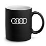 Audi Tasse Schwarz 3291900500 Kaffeetasse Becher Porzellan Mug Kaffeebecher Orignal