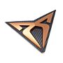 Cupra Ateca Kupfer Kühlergrill Emblem vorn Seat