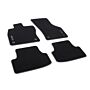 Textilfußmatten VW Golf 8 4er Set mit grauem Einband 
