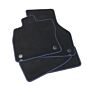 Original VW Golf 8 Premium Textilfussmatten R Velours Stoffmatten vorn hinten 5H1863011 VXS Fußmatten Matten