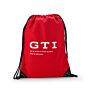VW GTI Turnbeutel Rot Gym Bag Beutel Sportbeutel Rucksack 5HV087318A