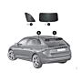 Skoda Scala Kamiq Sonnenschutz Set Heckscheibe Kofferraumseitenscheiben 657064361