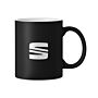 Seat Tasse Schwarz Coffee Mug Kaffeetasse Kaffeebecher Becher 6H1069601 KAA