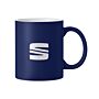 Seat Tasse Blau Coffee Mug Kaffeetasse Kaffeebecher Becher 6H1069601 KAJ