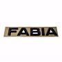 Skoda Fabia Schriftzug Schwarz Emblem Logo Heckklappe Hinten 6V0853687B 041