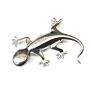 Audi Designgecko 80A087000 Aluminiumoptik Gecko Aluminium Skulptur Magnet Clip