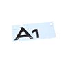 Audi A1 Schriftzug Schwarz Emblem Logo Hinten Heckklappe 82A071803 Schwarz Original Modellbezeichnung