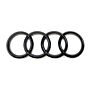 Audi Ringe Schwarz Glänzend Selbstklebend Zeichen Emblem Black Edition Heck 8U0853742B T94
