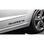 Audi Original Dekorfolie quattro Schriftzug Brillantschwarz Aufkleber 4G0064317 Y9B
