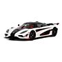 Koenigsegg Agera RS 1:18 Modellauto Miniatur 1/18 Arcticweiß Schwarz White Black GT877 877