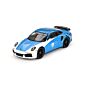 Porsche 911 (992) Turbo S 1:64 Modellauto Miniatur 1/64 Safety Car MGT00735 Blue White Weiß Blau IMSA Daytona 24