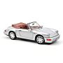 Porsche 911 Carrera 2 Cabrio 1:18 Modellauto Miniatur 1/18 Silber Silver Norev 187330 Cabriolet