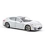 Porsche Panamera Turbo 2009 1:18 Modellauto Miniatur 1/18 Silber Silver 187609