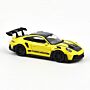 Porsche 911 GT3 RS 1:43 Modellauto Miniatur 1/43 Gelb Schwarz Norev 750063 Jet Car