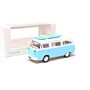 VW T2b Camper 1:43 Modellauto Miniatur 1/43 Norev Combi Volkswagen Blau Weiß