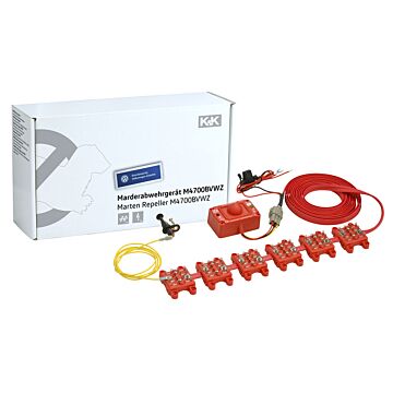 VW Original Marderabwehr M4700B Ultraschallgerät Multikontaktbürste Hochspannung