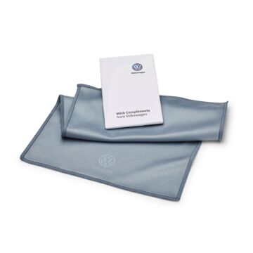 Original VW Microfasertuch Reinigungstuch Touchdisplays und Hochglanzoberflächen Volkswagen 000096151N