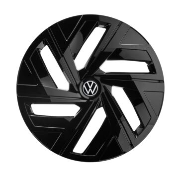 VW ID.4 Radkappensatz Radzierblenden Schwarz Hochglanz Radkappen 11A071459 ZKC