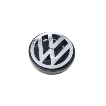 Original VW Zeichen Golf 2 Jetta 2 Heck Kofferraum Logo Emblem hinten Chrom 191853601G WV9