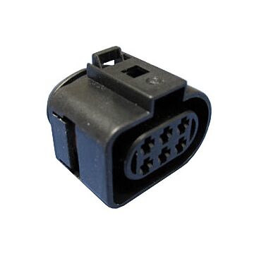 Flachkontaktgehäuse 6-polig Stecker Audi VW Lampenträger