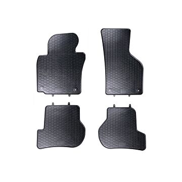 VW Gummifussmatten Satz Golf 5 6 Jetta Scirocco vorn hinten Gummi Fußmatten