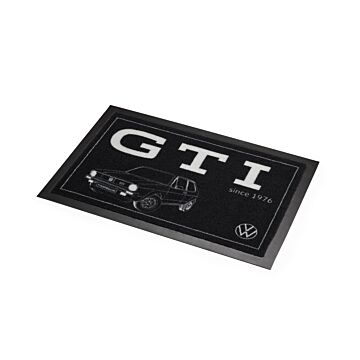 VW GTI Bodenschutzmatte Bodenmatte Fußabtreter Vorleger Schwarz 1K6087703A