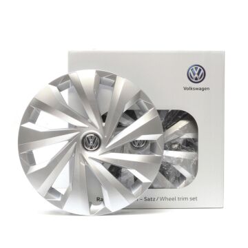 VW Radzierblenden Satz 15 Zoll Polo 2G Radkappen Radblenden 4 Stk. NEU Kappen Volkswagen Original Zubehör