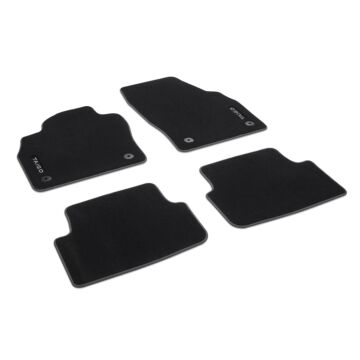 VW Taigo Premium Textilfussmatten Velours Fussmatten Satz Vorn + Hinten Fußmatte 2G7061270WGK 2G7061270 WGK