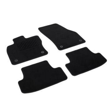 Original VW T-Roc Cabrio Textilfußmatten "Plus" vorn hinten Stoffmatten Velours Fussmatten Matten Fußmatten Textilmatten