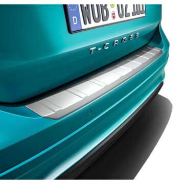 VW T-Cross Ladekantenschutz Edelstahloptik 2GM061195 Schutz Leiste Edelstahl Optik
