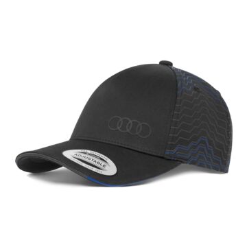 Audi Cap Kaskade dunkelgrau Baseball Cap Kappe Mütze Baseballkappe 3132102700