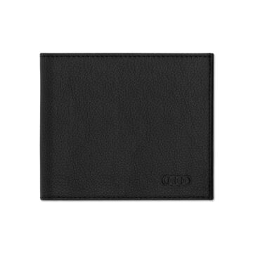 Audi Geldbörse Leder Herren schwarz Börse Geldbeutel Portemonnaie 3152100900