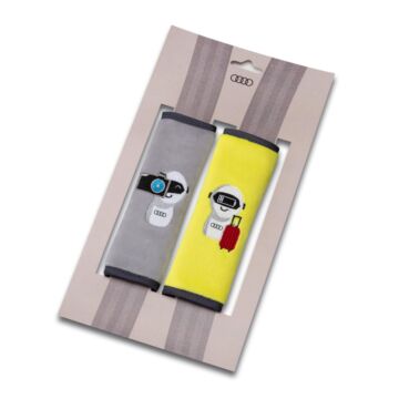 Audi Gurtpolster Kindersitz ADUI Kinder gelb grau 3202300500