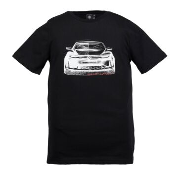 Original VW GTI Herren T Shirt Golf 8 GTI Schwarz T-Shirt Gr. S-XXL 3A9084200A 041 3A9084200B 3A9084200C 3A9084200D 3A9084200E