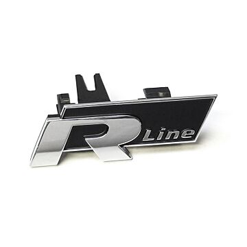VW Original R Line Logo Kühlergrill Passat B7 3AA853948 FXC Schriftzug Emblem