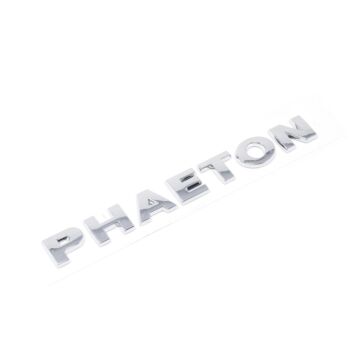 PHAETON Schriftzug Heckklappe chrom hinten Original VW Phaeton 3D0853687A