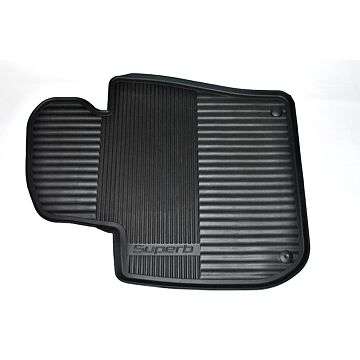 Skoda Superb 2er Set Gummifußmatten Allwettermatten 3T1061551