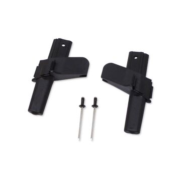  ÄhnAudi Original A6 4F Reparatursatz Abdeckrollo Kofferraum Schwarz 4F9898661A 4PK