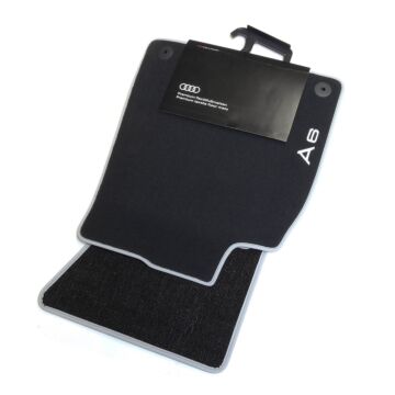 Audi A6 Textilfußmatten Premium 4 tlg. 4G1061270 MNO Velours Stoffmatten vorn hinten