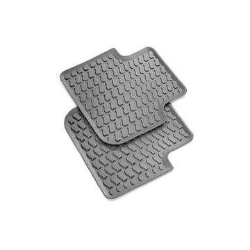 Audi e-tron Allwetterfußmatten Hinten Fußmatten Gummimatten Gummifußmatten Matten 4KE061511A 041