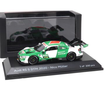 Audi RS 5 DTM 2020 Nico Müller 1:43 Team ABT Sportsline Modellauto Limitiert 200 Stück Original 5022000132