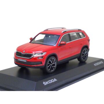 Skoda Kodiaq 1:43 Velvet Rot 565099300 F3P Modellauto Miniatur