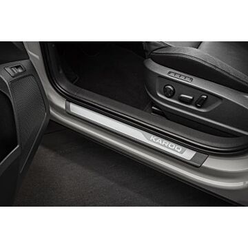 Skoda Karoq Einstiegsleisten vorn hinten 4 teilig Leisten 57A071303A