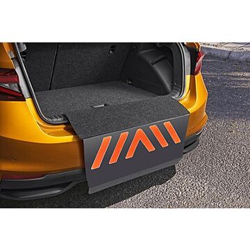Skoda Fabia Ladekantenschutz - u. Warnmatte Stoßfänger hinten 57A071336