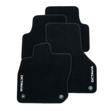 Skoda Octavia Prestige Textilfußmatten 5E4061270 Stoffmatten Velours Vorn Hinten Original Combi Veloursmatten Fußmatten Matten