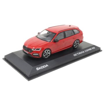 Skoda Octavia RS Modellauto Velvet Rot Modell Miniatur 5E7099300A F3P