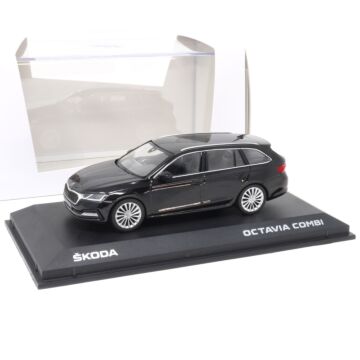 Skoda Octavia Combi A8 1:43 Black Magic 5E7099300 F9R Modellauto Miniatur Original Neu