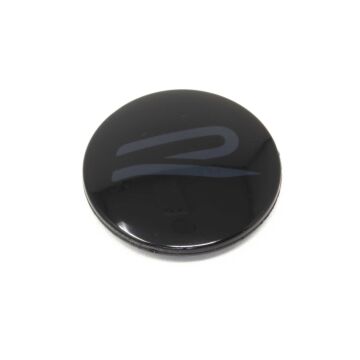 Original VW R Nabenkappe Alufelge Schwarz Grau Nabenabdeckung Nabendeckel 65mm